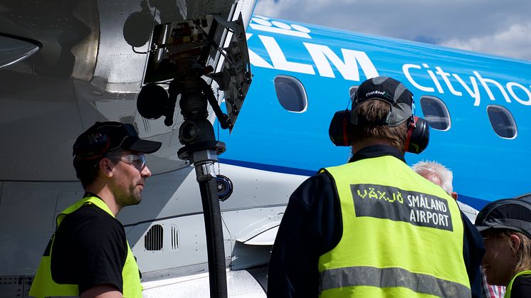 Energimyndigheten ger KLM grönt ljus till ”Från flis till flygplan i Småland”