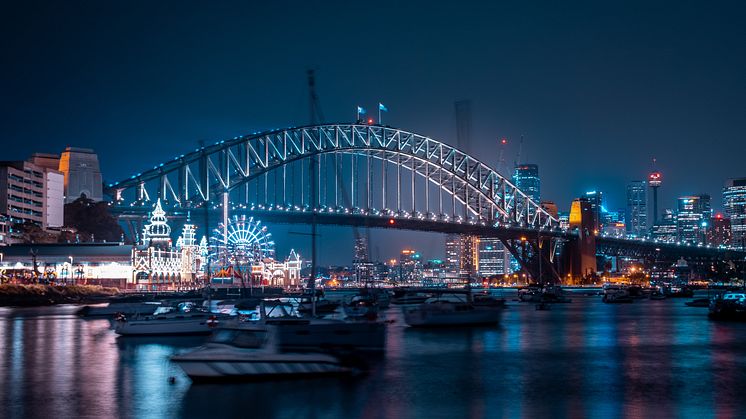 New South Wales harbor bridge