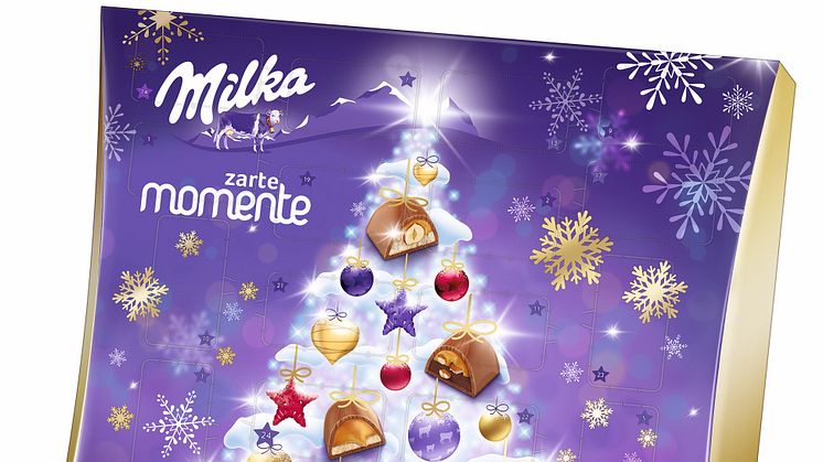 Milka Zarte Momente Adventskalender 211g