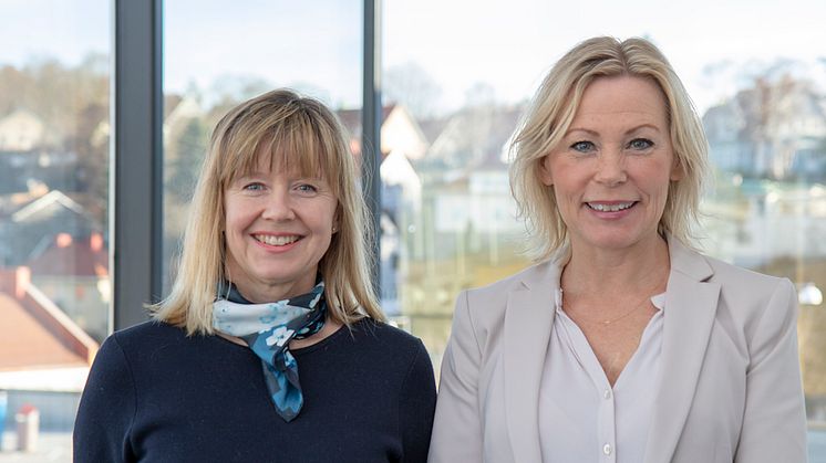 Fastighetsanalytiker Jennie Grafström och affärsutvecklingschef Cindy Jonsson är nya på GöteborgsLokaler.