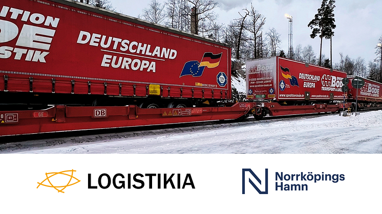 Logistikia och Norrköpings Hamn samverkar i vårkonferens om intermodala transporter.