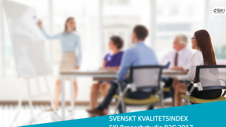 Exempel på en branschstudie från Svenskt Kvalitetsindex.