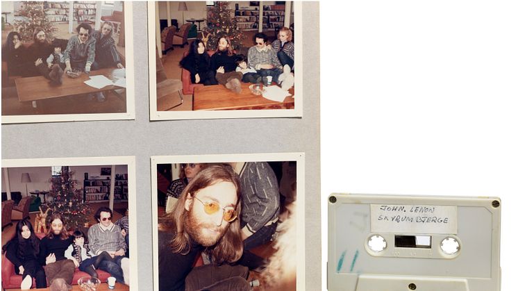 Et aldrig før udgivet kassettebånd med interview af John Lennon og Yoko Ono fra deres berømte vinterophold i Thy i 1970 blev tirsdag aften solgt på auktion hos Bruun Rasmussen. Hammerslaget lød på 370.000 kr.