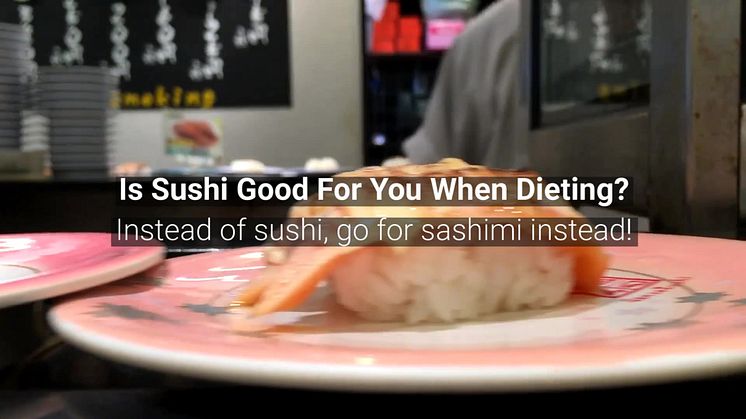 [Weight Loss] Is Sushi Good During Dieting?