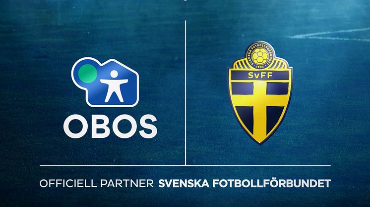 OBOS och Svenska Fotbollförbundet inleder nytt samarbete