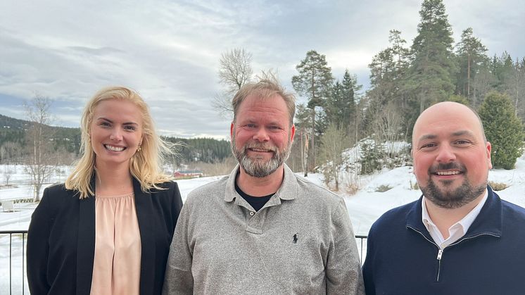 Sandra Ness, Bent Martini og Lasse A. Vangstein (Foto: Havila Kystruten)