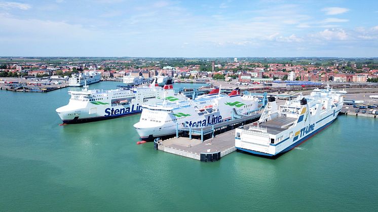 Trelleborgs Hamn har stått starka under pågående Coronapandemin