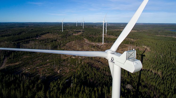 Region Skåne inviger sex nya vindkraftverk