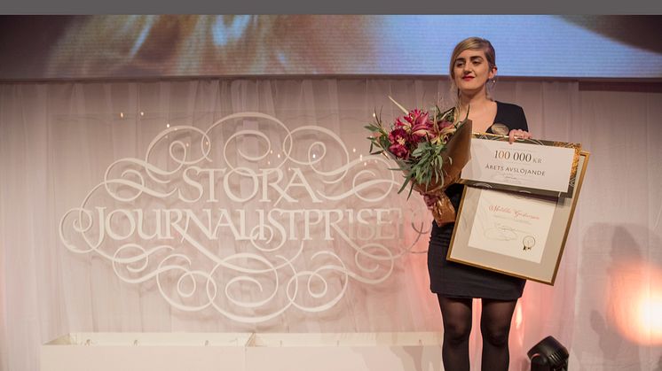 Matilda Gustavsson, vinnare av Årets Avslöjande