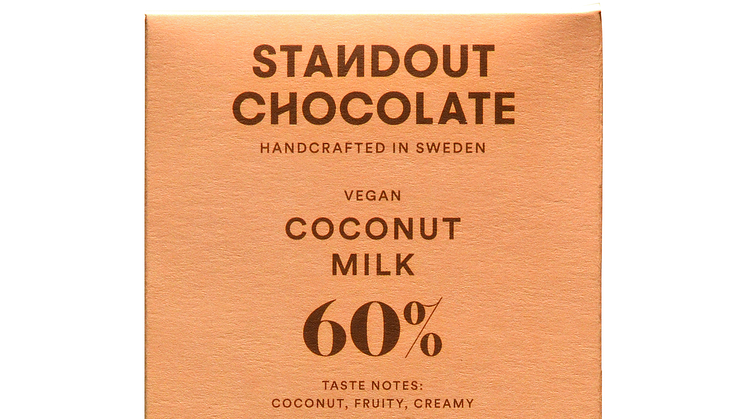 Ny vegansk kokosmjölk-choklad