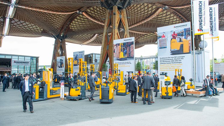 CeMAT 2014: En succé för Jungheinrich