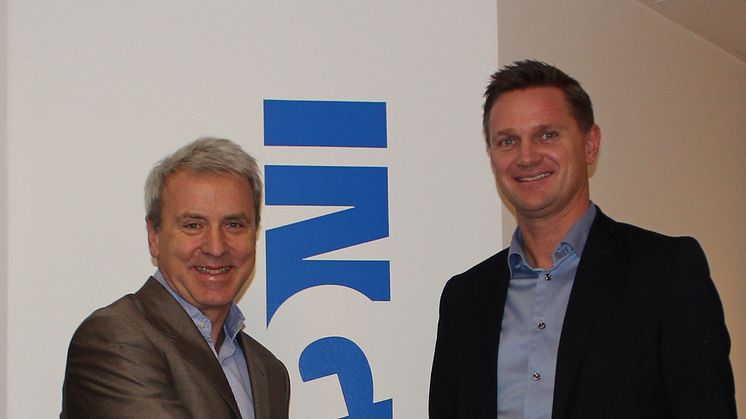 Ulrich Egeskov, Nordisk Executive MD Ingram Micro och Marco Landi,  President Polycom EMEA
