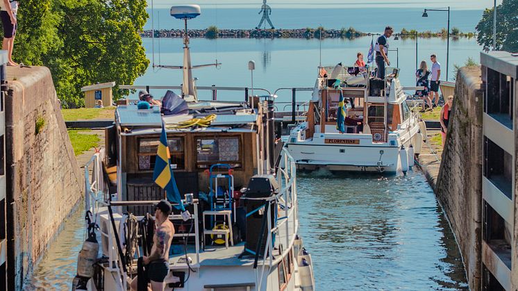 Göta kanal öppnar säsongen den 7 maj