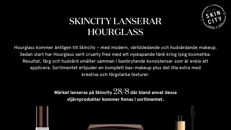 Skincity lanserar Hourglass