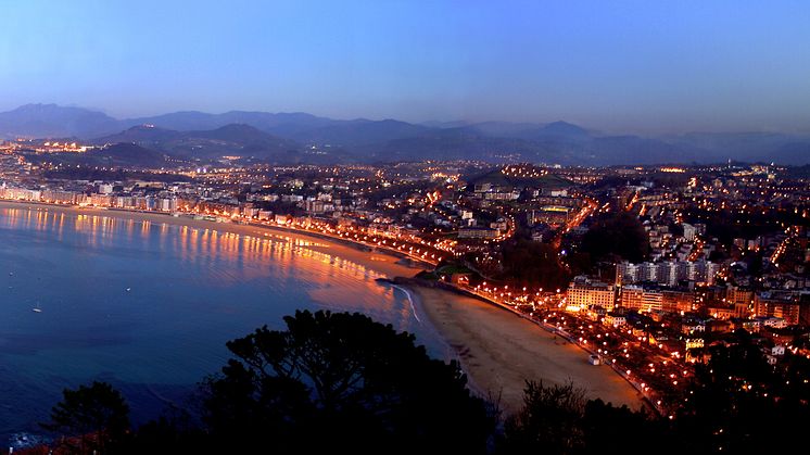 Skyline of San Sebastian