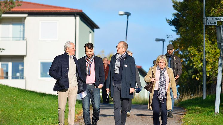 Walk and Talk för ett bättre företagsklimat i Upplands Väsby