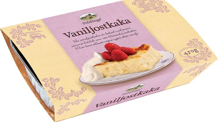 Frödinge Vaniljostkaka