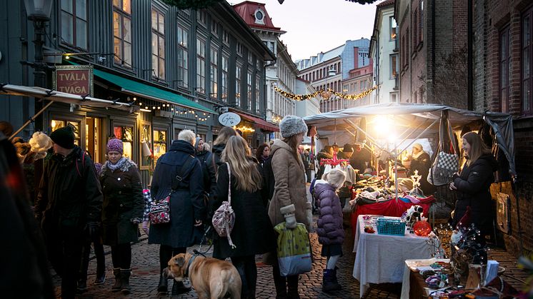 Haga Julmarknad. Foto Frida Winter