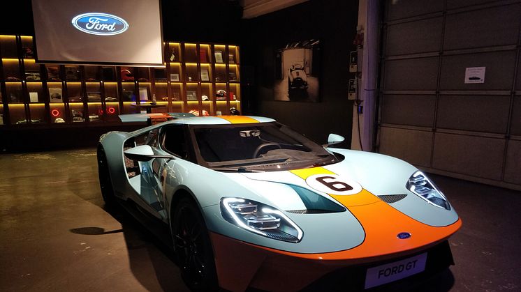 Den første Ford GT i Danmark