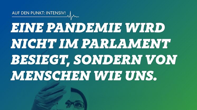 Ein Motiv der Kampagne "Auf den Punkt: Intensiv"