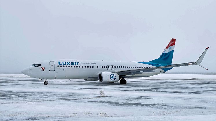 Luxair på Scandinavian Mountains Airport