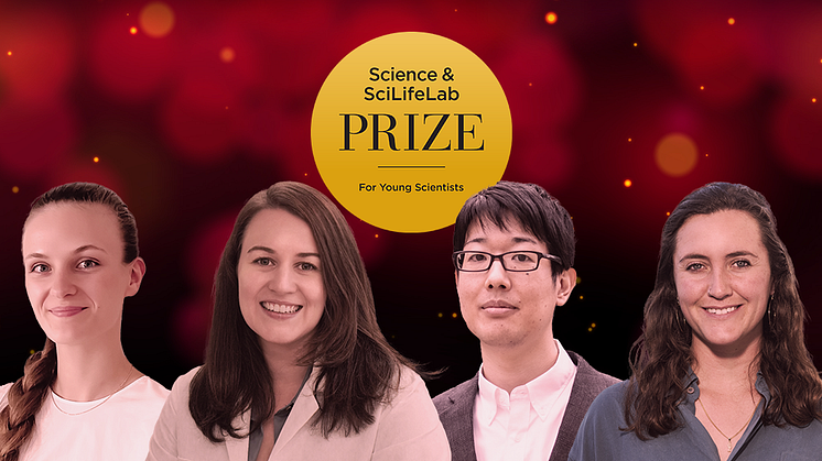 2023 års vinnare: Zuzanna Kozicka, Rachel Kratofil, Yodai Takei och Jessica Kendall-Bar