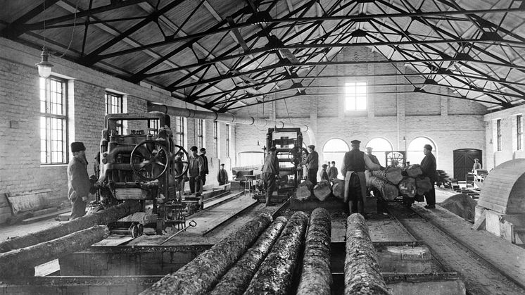 NK verkstad 1929 sågverk Sörmlands museum