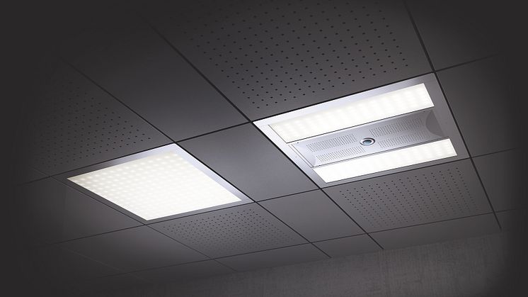 Lyskvalitet for universell bruk med DALI-alternativ – LED-seriene CLARA og ALICE
