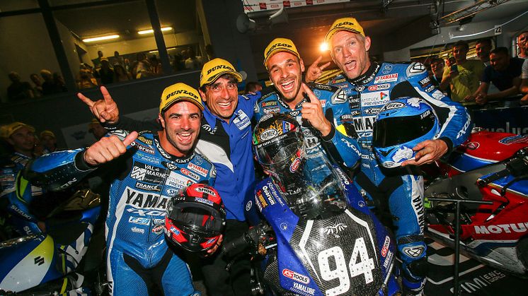 YARTとのバトルを制して3連勝し、タイトルを視界に捉えたGMT94 Yamaha Official EWC Team