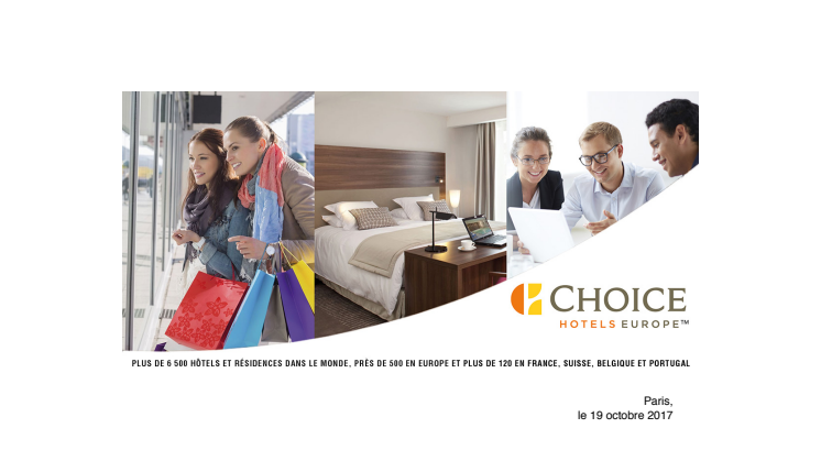 Choice Hotels Europe a récompensé ses meilleurs établissements européens