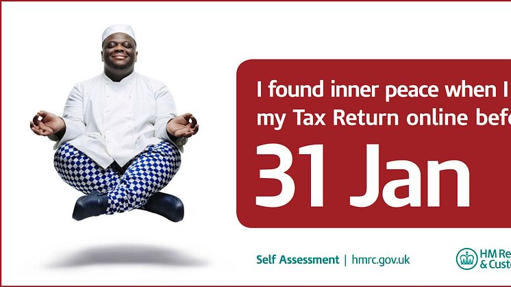 Resolve to find ‘inner peace’ this January – file your tax return now