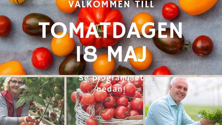 Påminnelse om Tomatdagen på onsdag