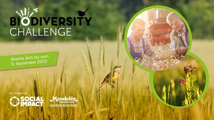 Mondelez Deutschland  initiiert Biodiversity Challenge, um innovative Ideen und bereits in Umsetzung befindliche Lösungen zum Schutze der Biodiversität zu fördern