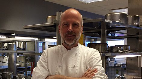 Anders Eldö, Yrkeslärare på Stockholms Hotell- och Restaurangskola.