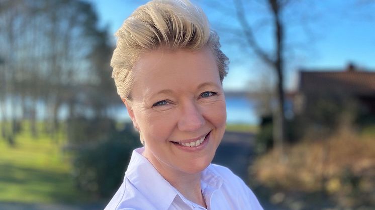 Carina Almquist, HR-chef Zeppelin Sverige, porträtt