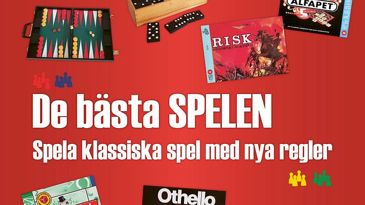 Omslag till boken "De bästa spelen - Spela klassiska spel med nya regler"