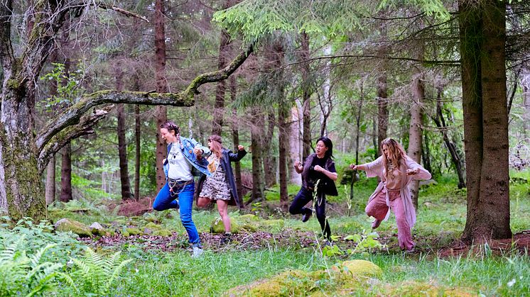  Dansarna i Bodywood är Eliisa Erävalo, Ellen Söderhult, Andrea Svensson och Angela Wand.