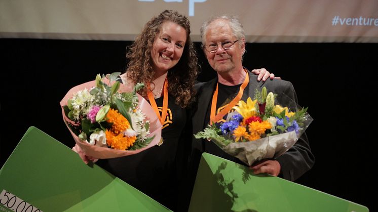 BeeScanning kammade hem två priser i Venture Cup Östs regionfinal. Foto: Victor Ackerheim