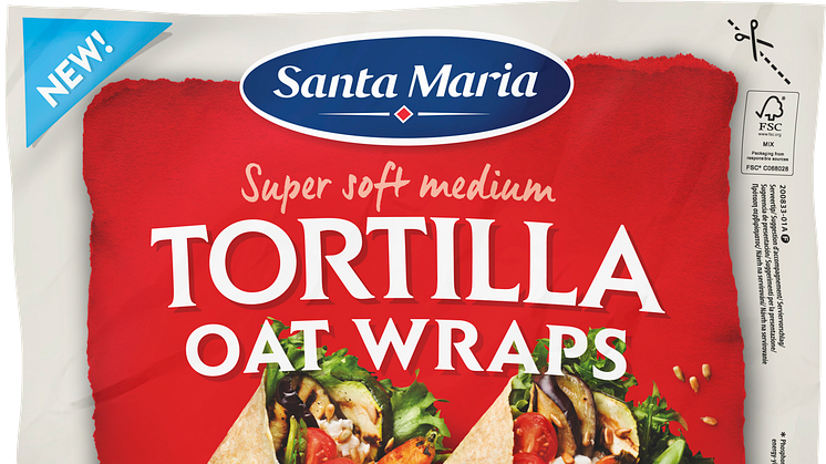 Santa Maria Tortilla Oat Wraps