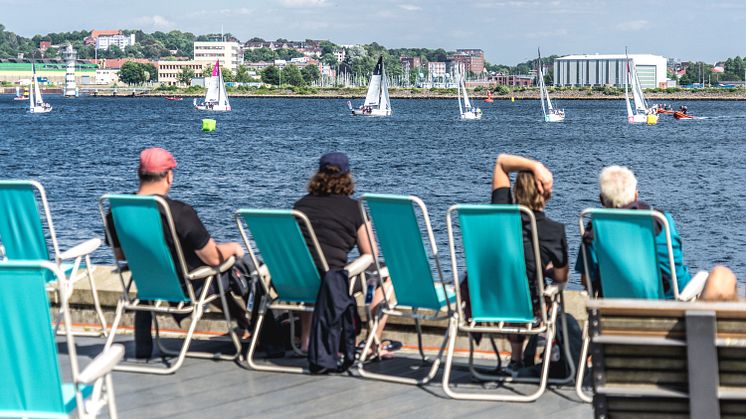 Das Geschehen des The Ocean Race Kiel Fly-Bys direkt von der Kiellinie aus verfolgen