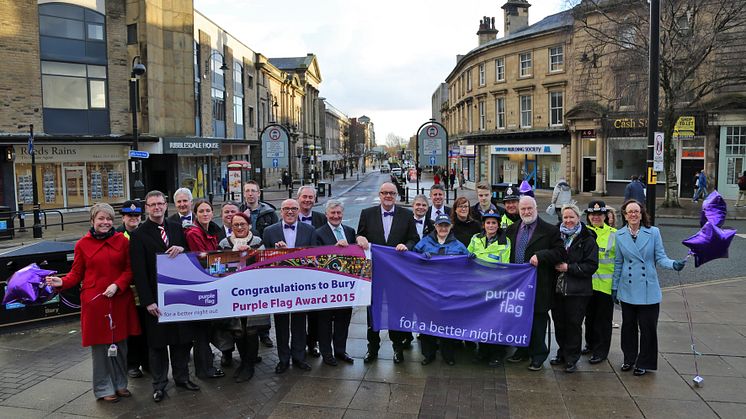 Flying the Purple Flag for Bury