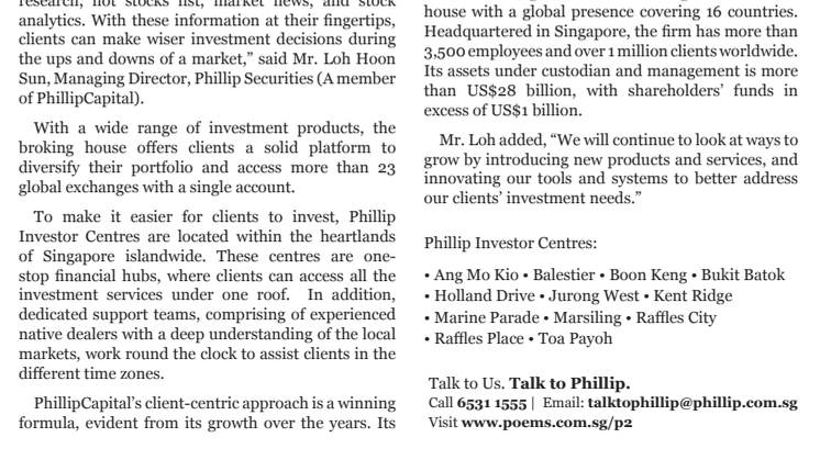 PhillipCapital voted the Most Preferred Stock Broking House