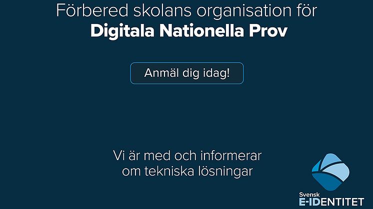 Förbered skolans organisation för digitala nationella prov