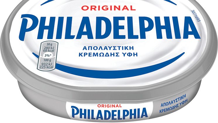 Σημαντική καινοτομία στη συσκευασία του Philadelphia από ανακυκλωμένο πλαστικό από τη Mondelēz International 