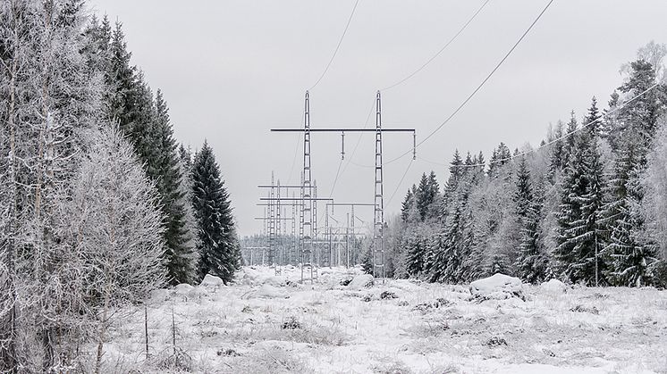 Det svenska elnätet. Foto: iStock