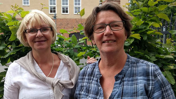 Anna-Karin Edberg och Kerstin Blomqvist. Foto: Therese Martinsson