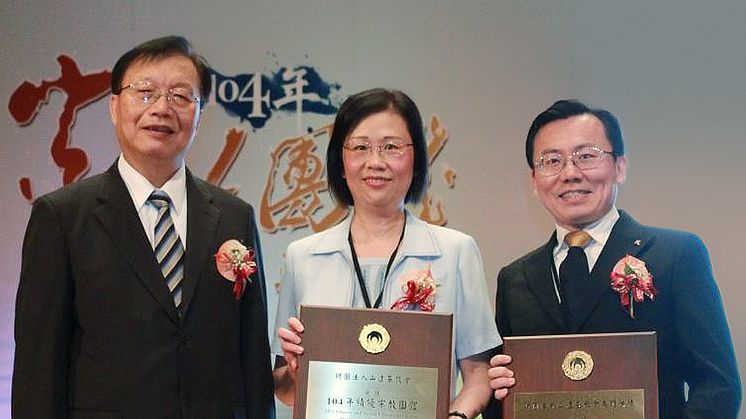 Taiwans Inrikesminister gav Scientologikyrkan prestigefylld utmärkelse  