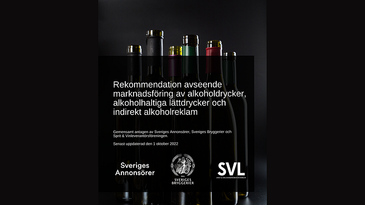 Nu uppdateras rekommendationerna för ansvarsfull alkoholreklam