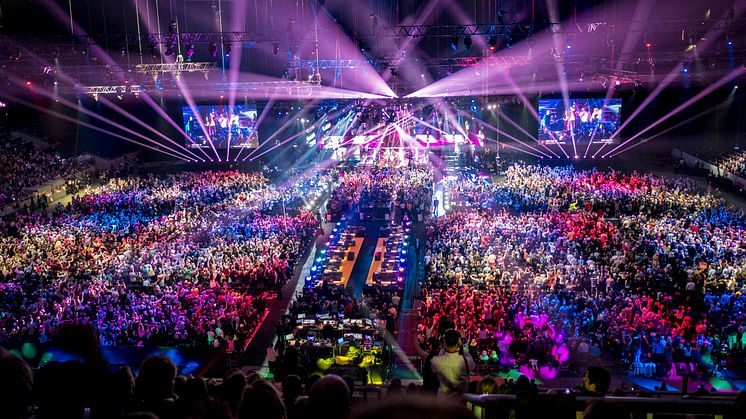 MELODIFESTIVALEN TILL MALMÖ ARENA 12-13 FEBRUARI 2016