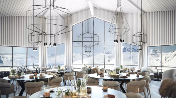 SPECTACULAR DINING WITH SPECTACULAR VIEWS: These renderings shows the